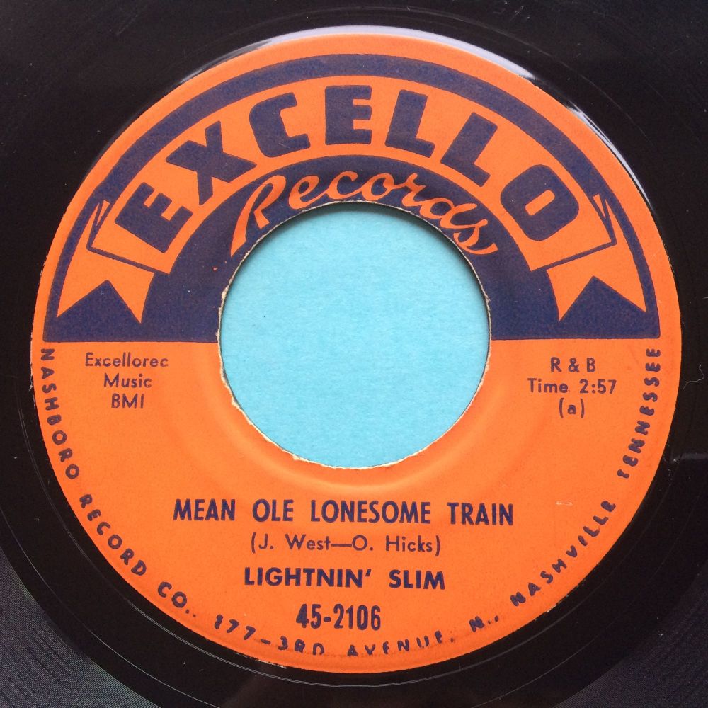 Lightnin' Slim - Mean ole lonesome train  - Excello - VG+