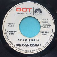 Soul Society  - Sidewinder b/w Afro Desia - Dot promo - Ex-