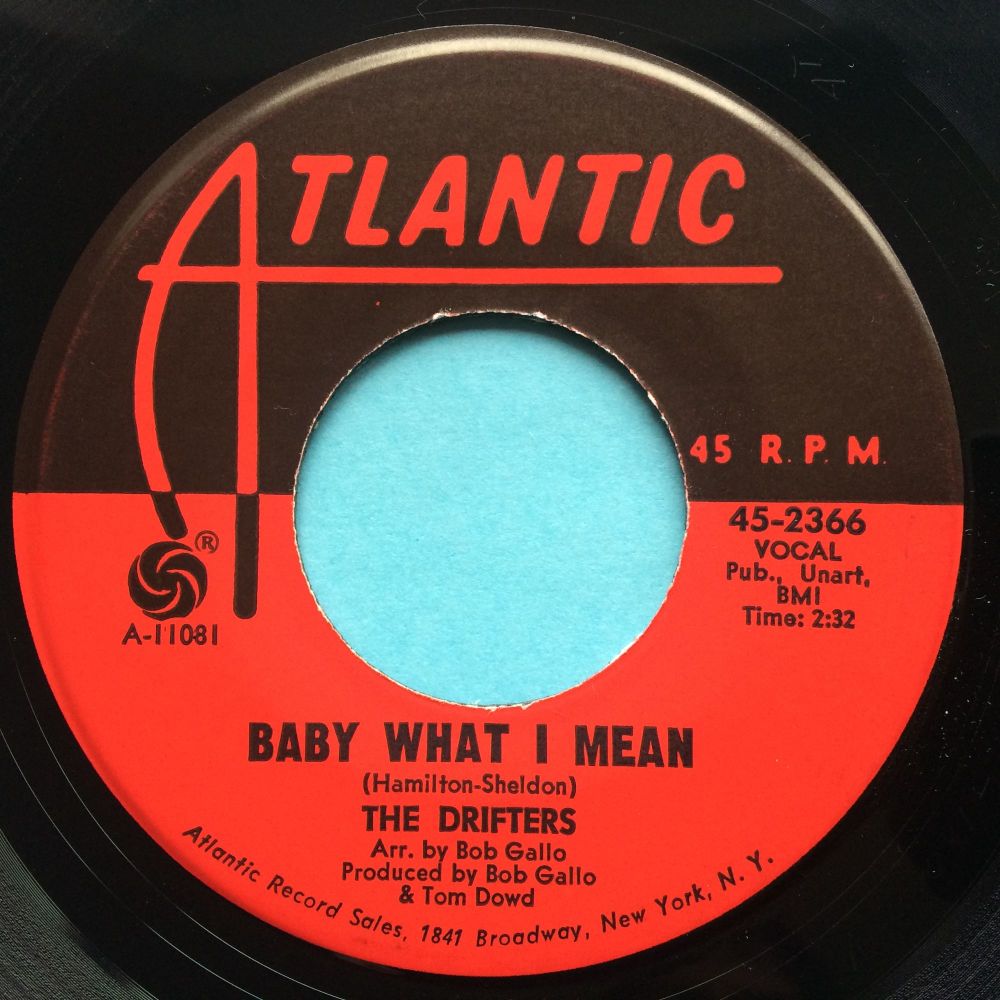Drifters - Baby what I mean - Atlantic - VG+