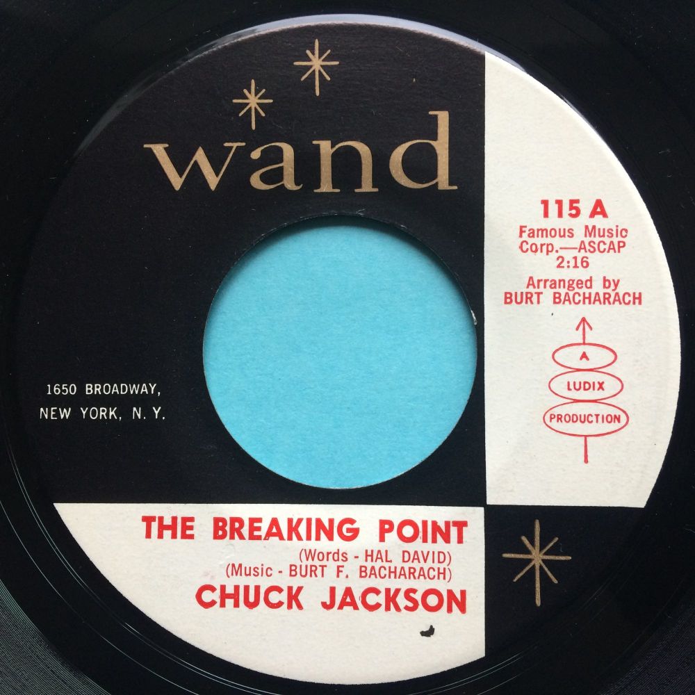 Chuck Jackson - The breaking point - Wand - Ex-