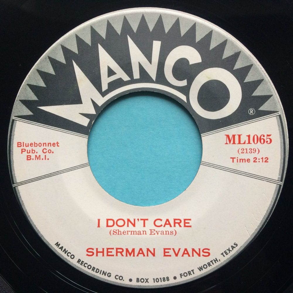 Sherman Evans - I don't care - Manco - Ex