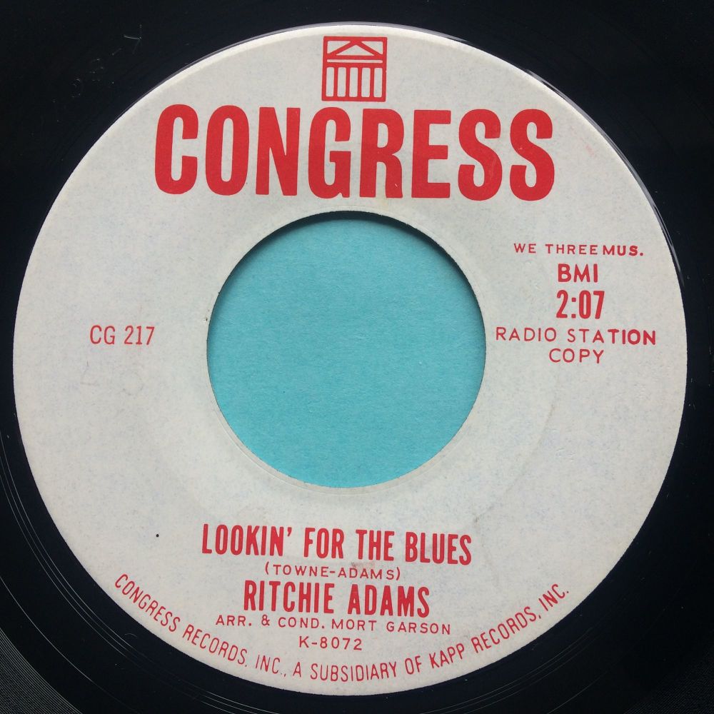 Ritchie Adams - Lookin' for the blues - Congress promo - Ex