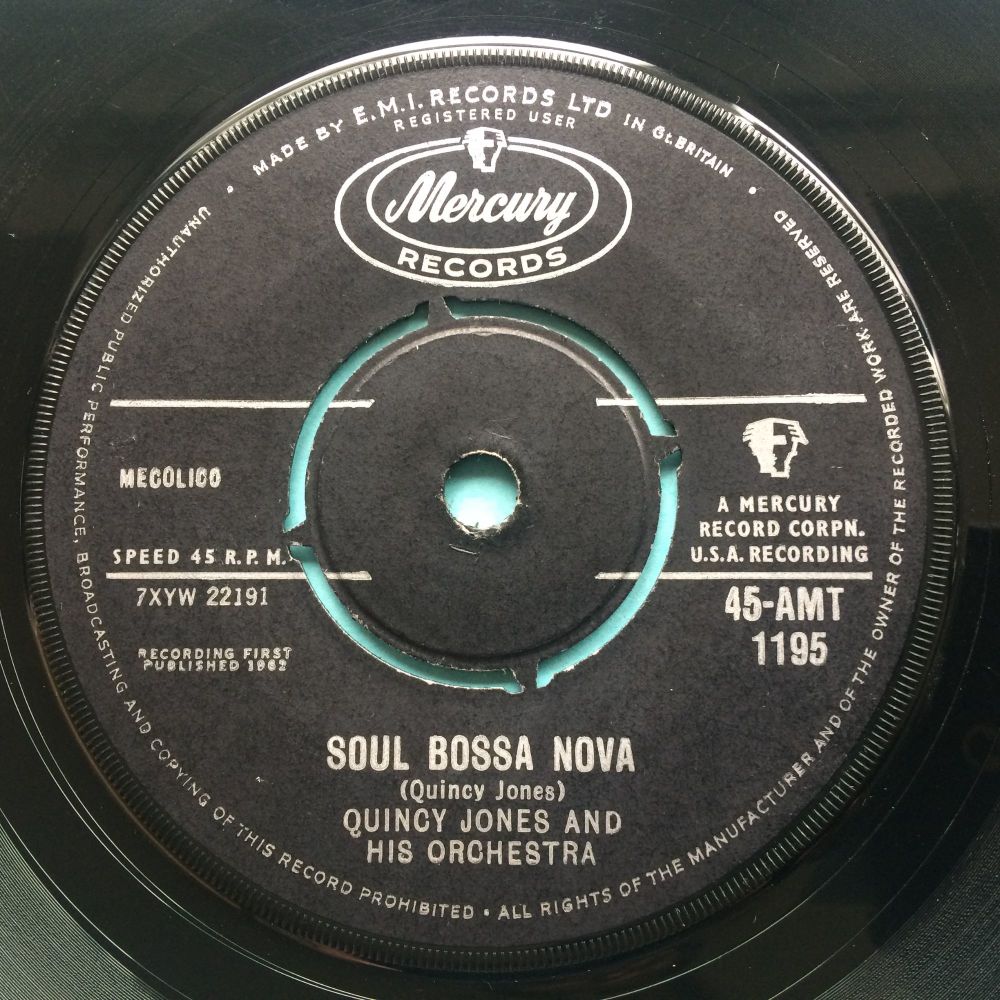 Quincy Jones & Orch - Soul Bossa Nova - U.K. Mercury - Ex-