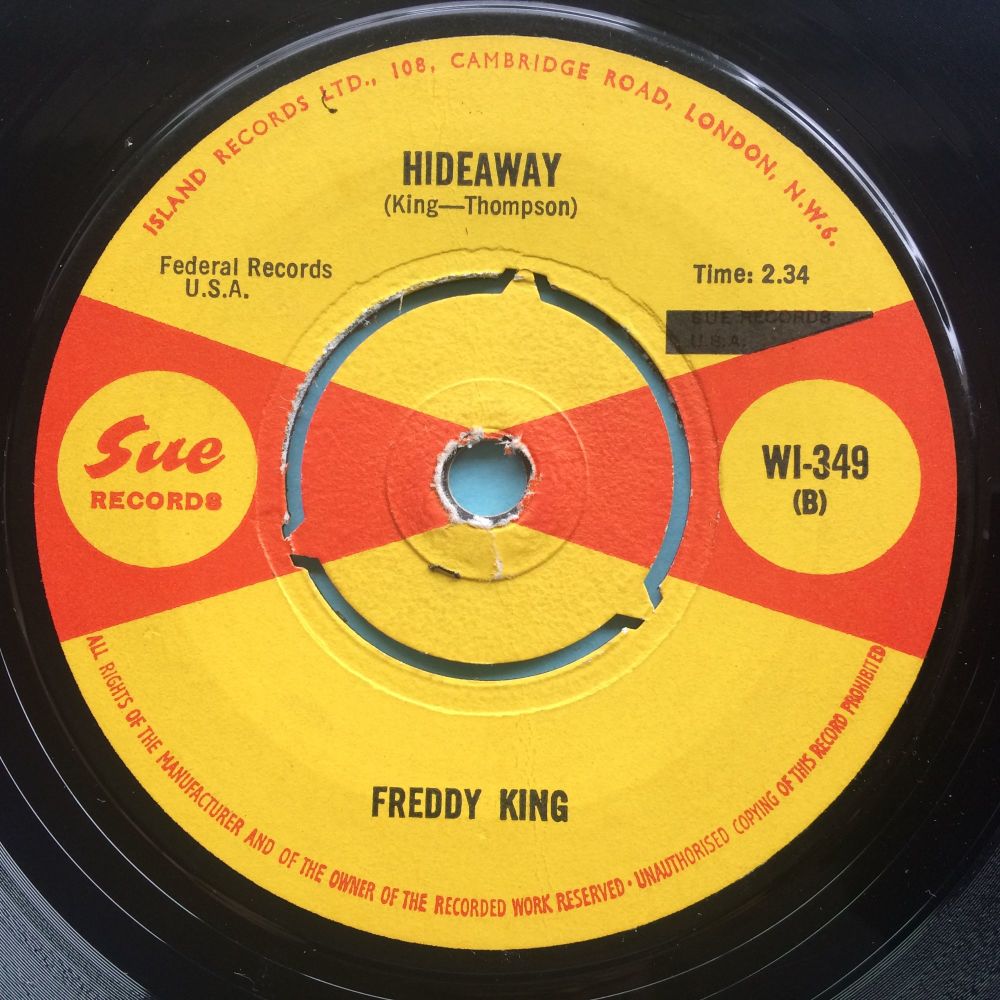Freddy King - Hideaway - UK Sue - Ex
