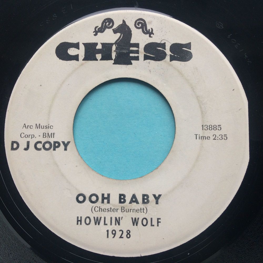 Howlin' Wolf - Ooh baby b/w Tell me what I've done - Chess promo - Ex-