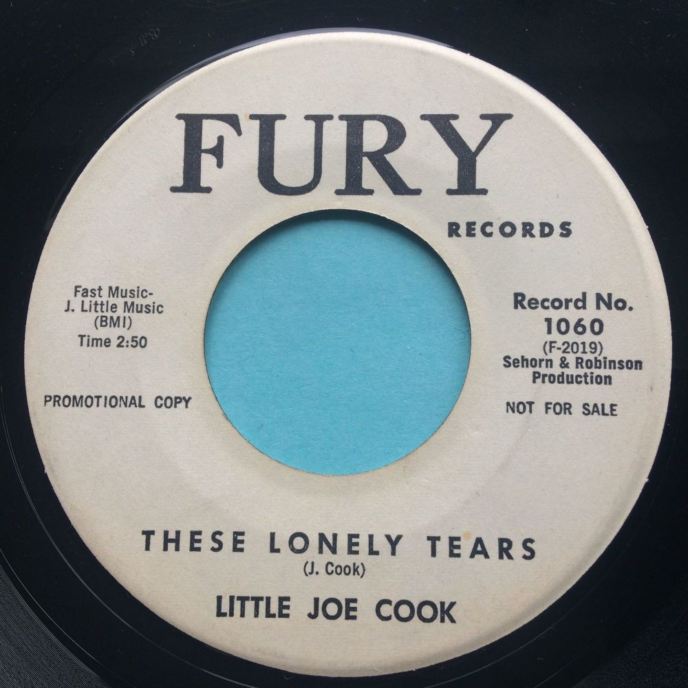 Little Joe Cook - These lonely tears - Fury promo - Ex
