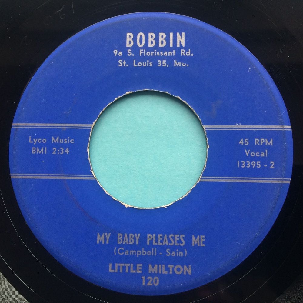 Little Milton - My baby pleases me - Bobbin - VG+