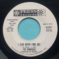 Ramrocks - I can never find out - Press promo - Ex-