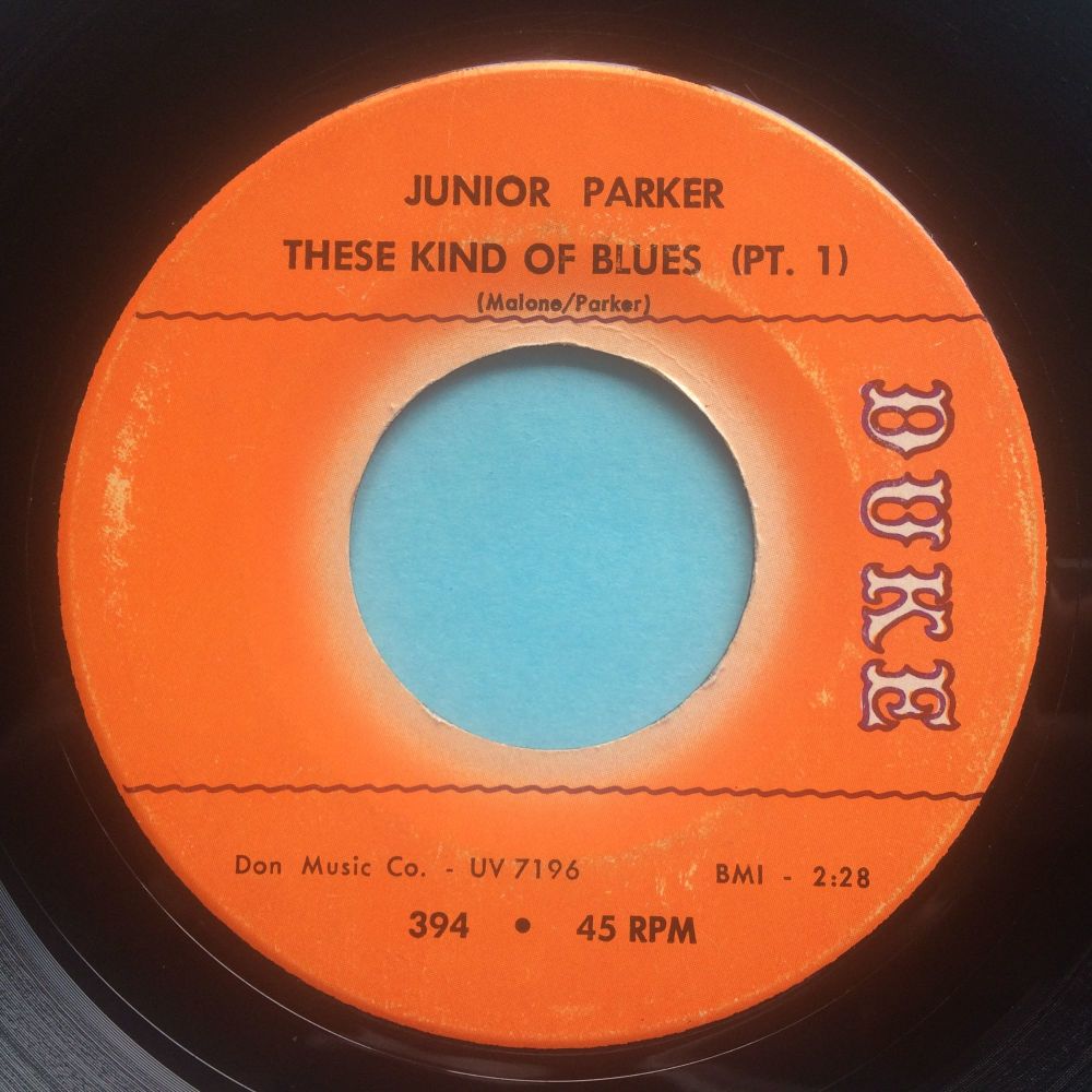 Junior Parker - These kind of blues Pt1 / Pt2 - Duke - Ex