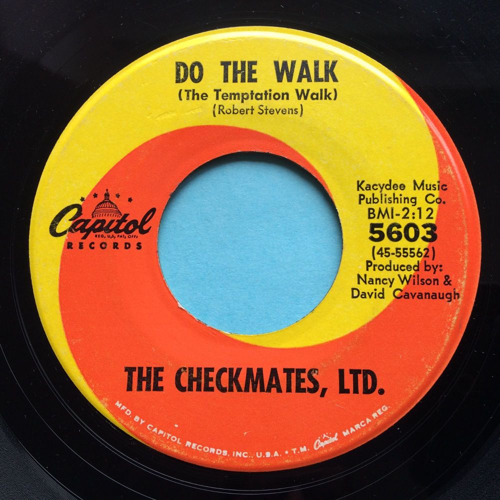 Checkmates - Do the walk (the temptation walk) - Capitol - VG+