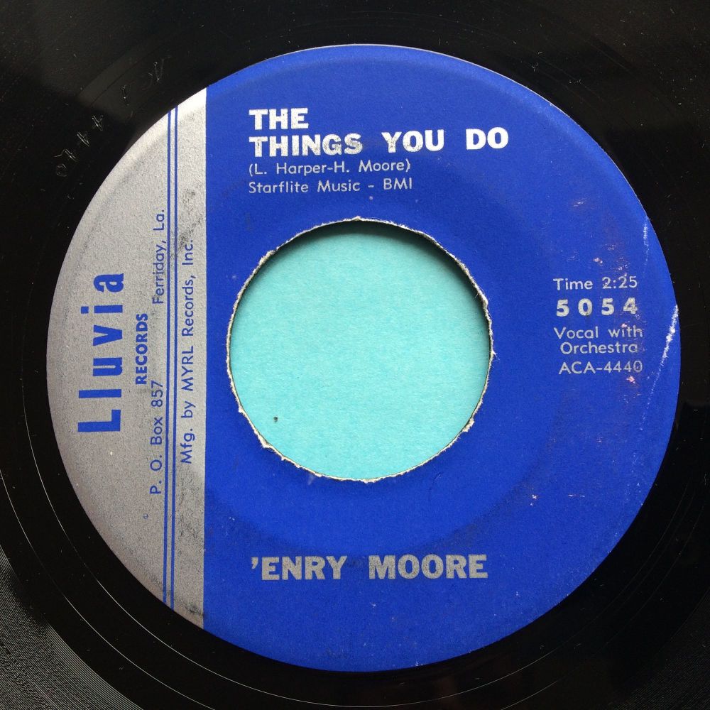 'Enry Moore - The things you do - Lluvia - Ex