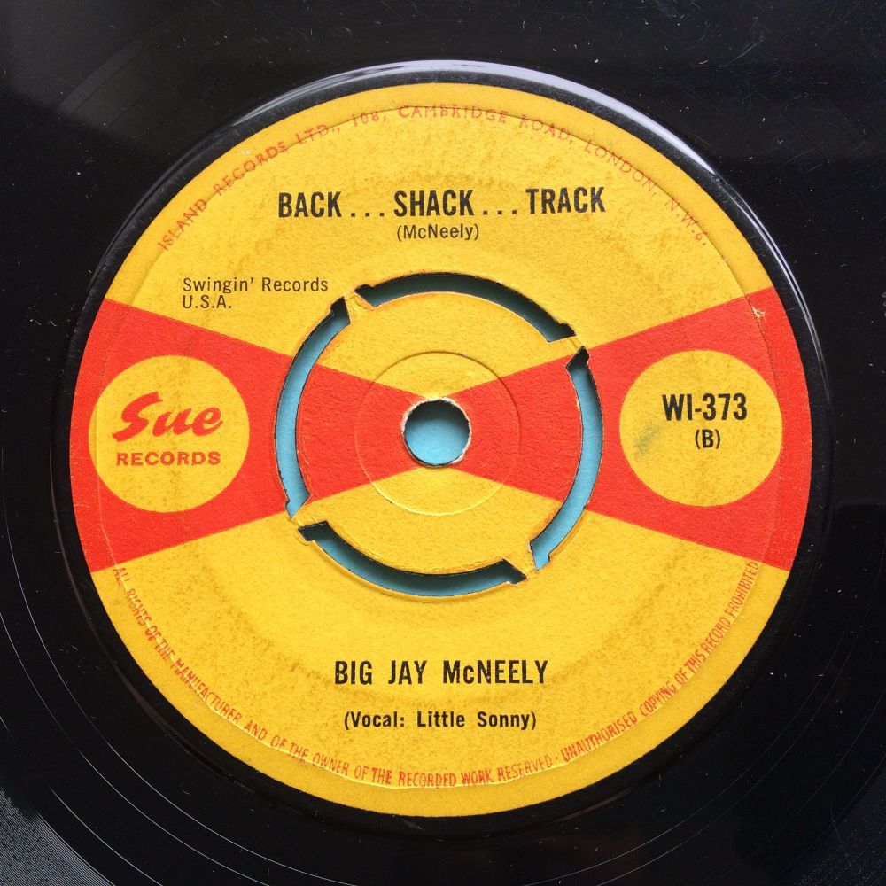 Big Jay McNeely - Back...Shak...Track - UK Sue - VG+