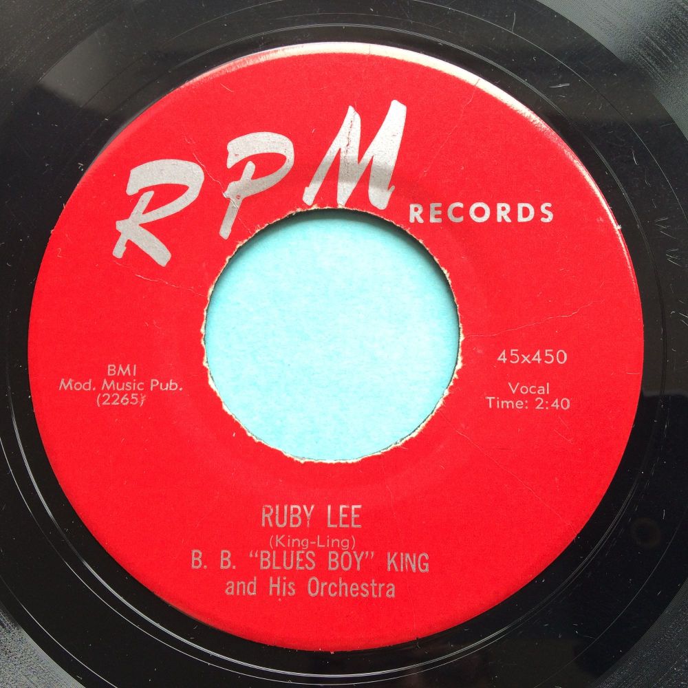 B.B.King - Ruby Lee - RPM - Ex-