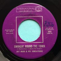 Jay Man & his Sensations - Swingin' round the town b/w The Sloppy Joe - International Allied - Ex- (wol)