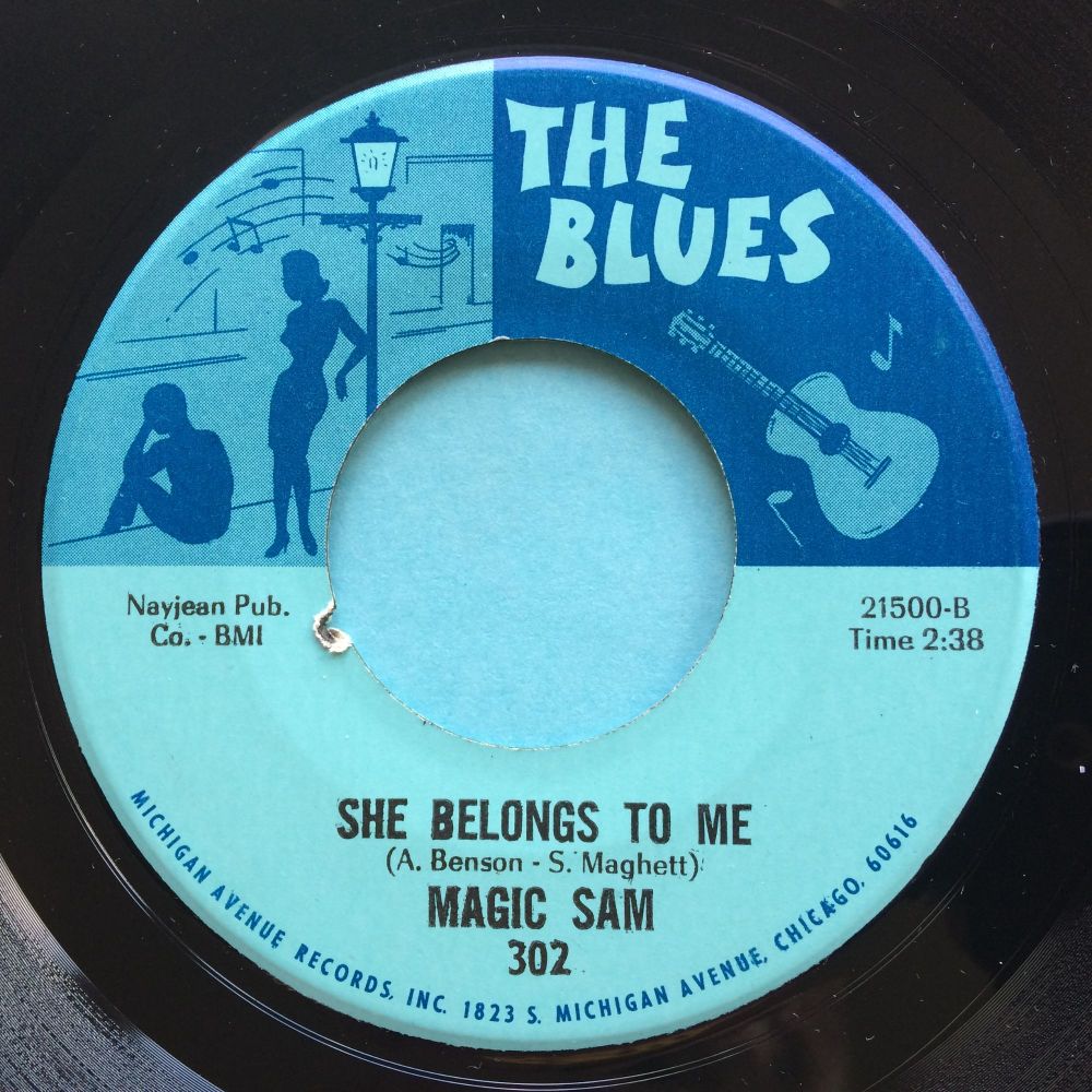 Magic Sam - She belongs to me b/w Out of bad luck - The Blues - VG+