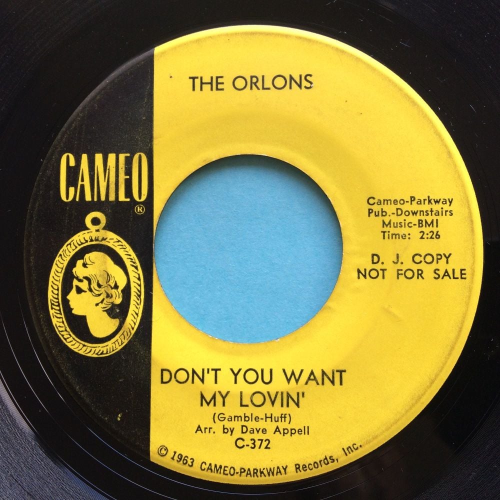 Orlons - Don't you want my lovin' - Cameo promo - Ex-