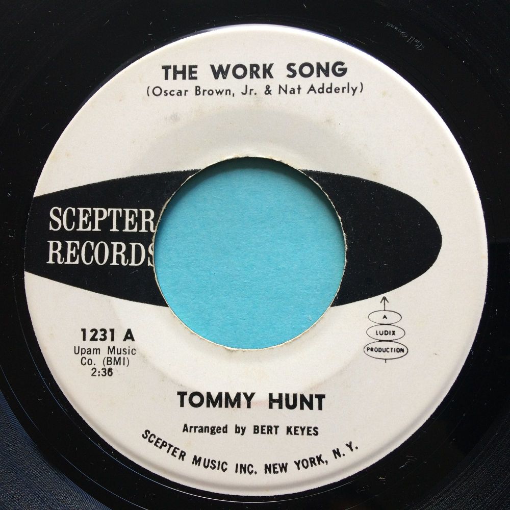 Tommy Hunt - The Work Song - Scepter promo - Ex-