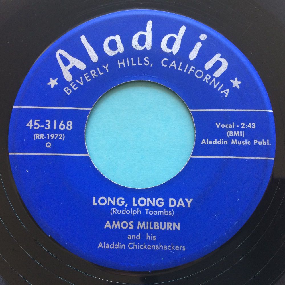 Amos Milburn - Long, long day - Aladdin - Ex