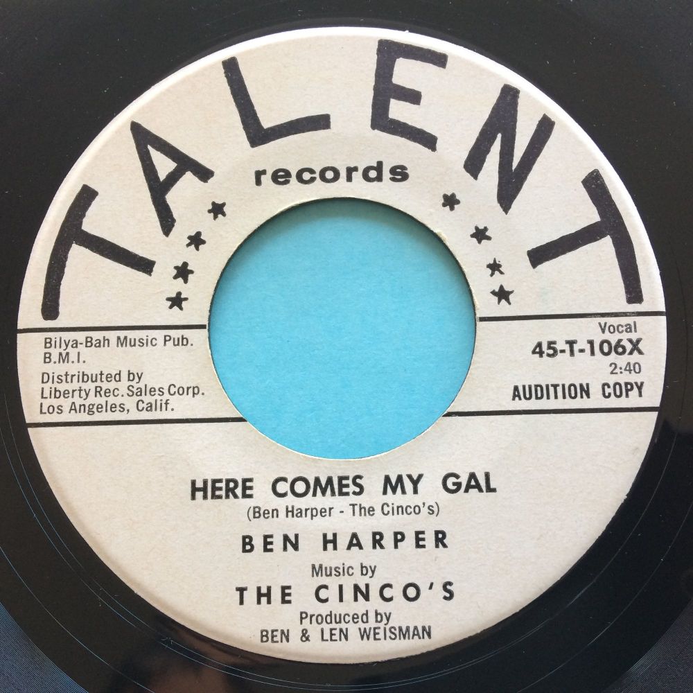 Ben Harper - Here comes my gal - Talent promo - Ex