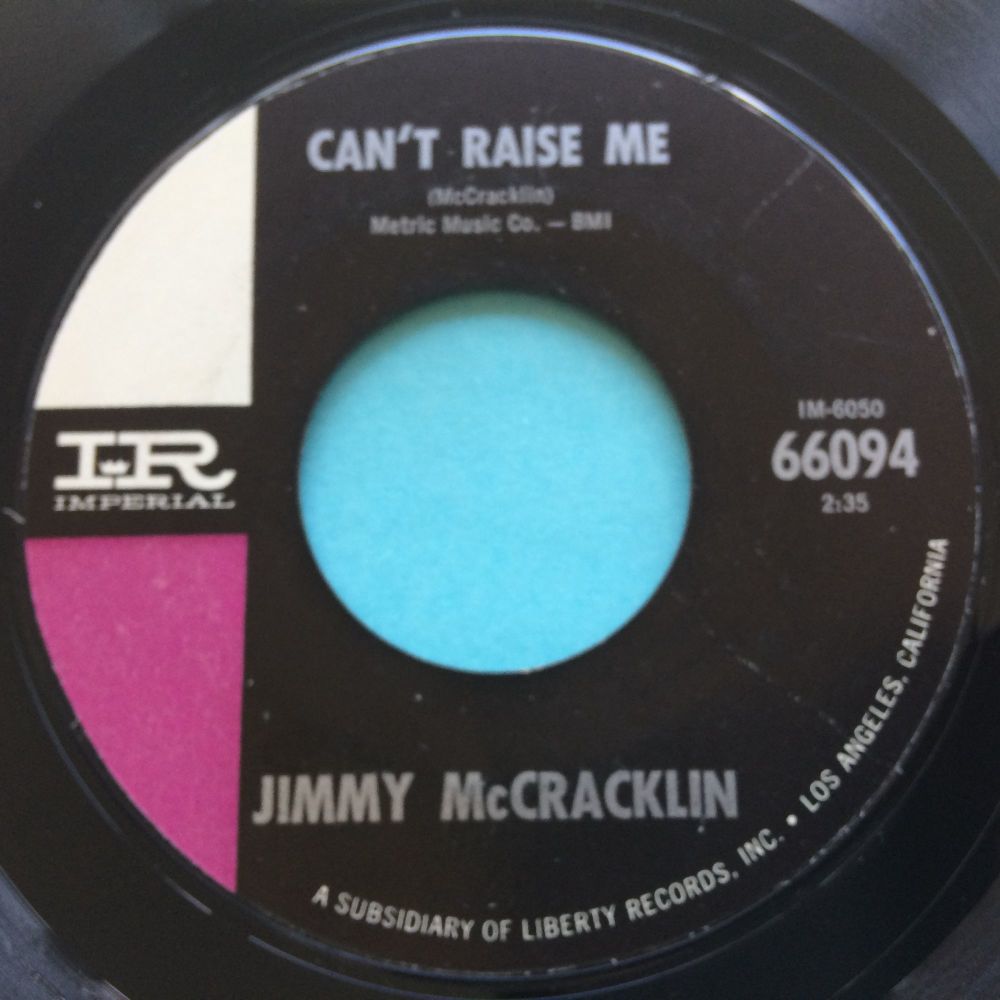 Jimmy McCracklin - Can't raise me - Imperial - Ex-