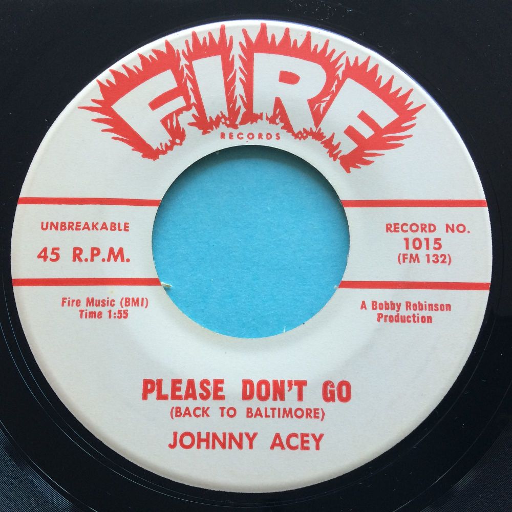 Johnny Acey - Please don't go - Fire promo - Ex