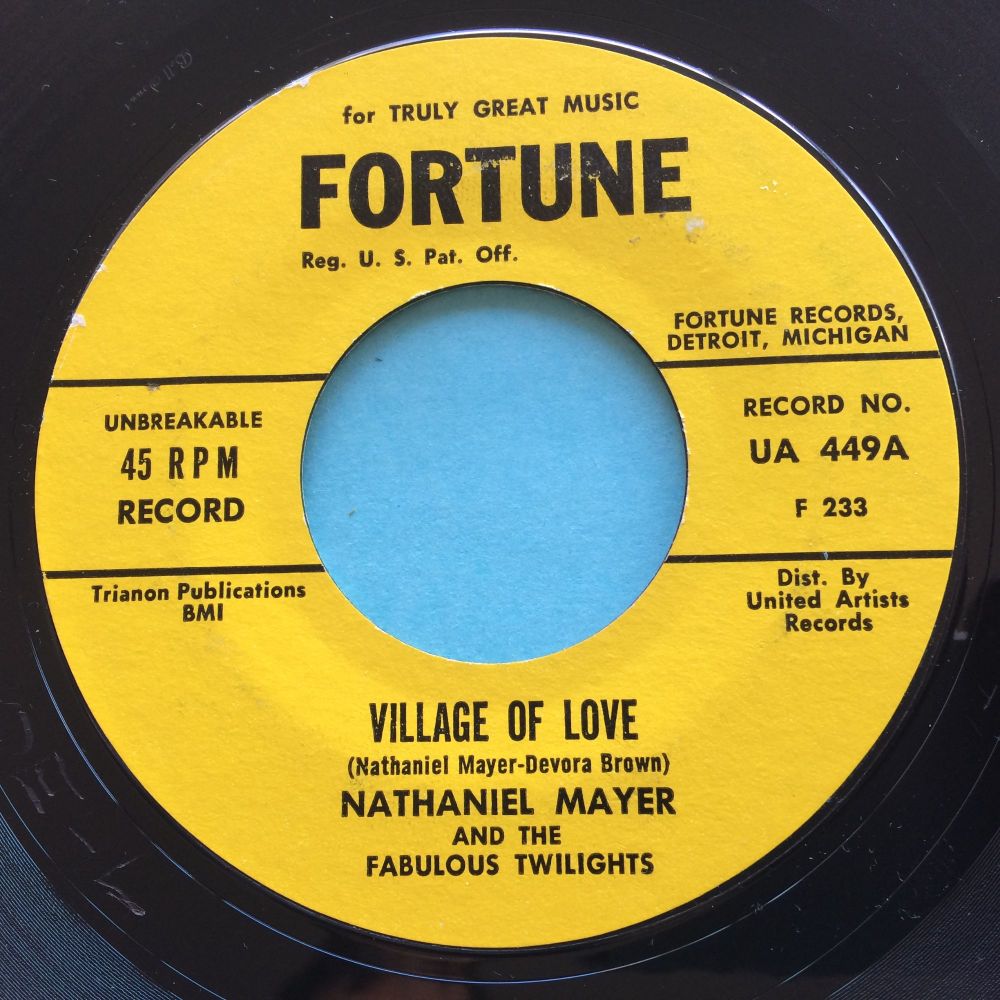 Nathaniel Mayer - Village of love - Fortune - Ex