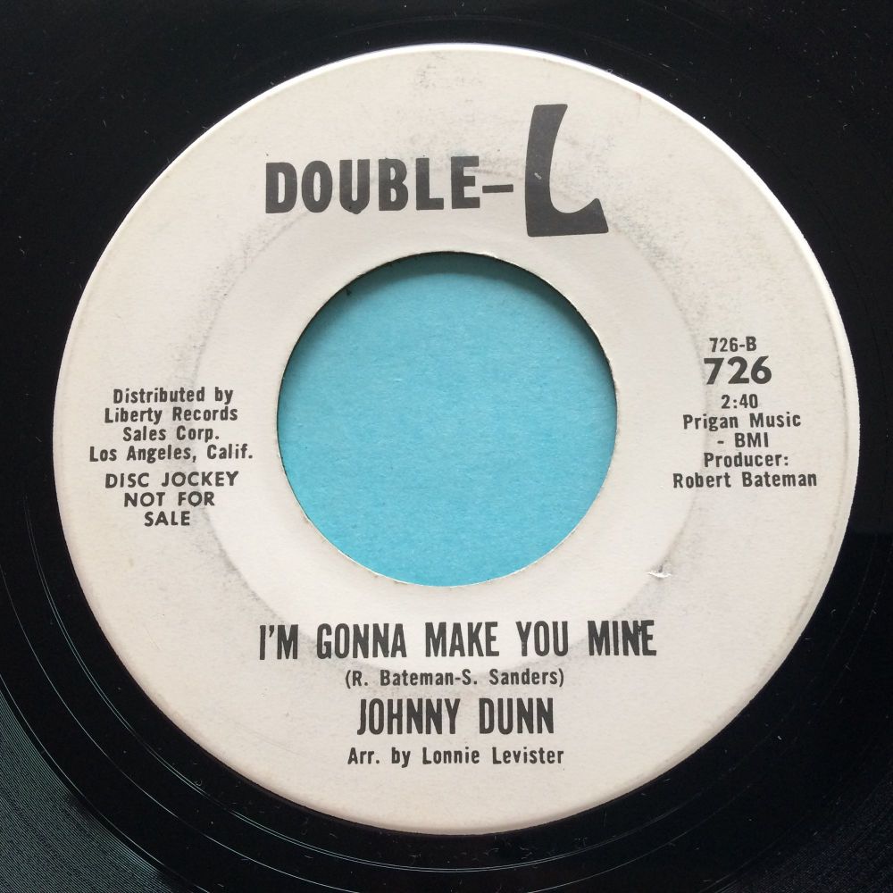 Johnny Dunn - I'm gonna make you mine b/w Darlin' - Double-L promo - Ex-