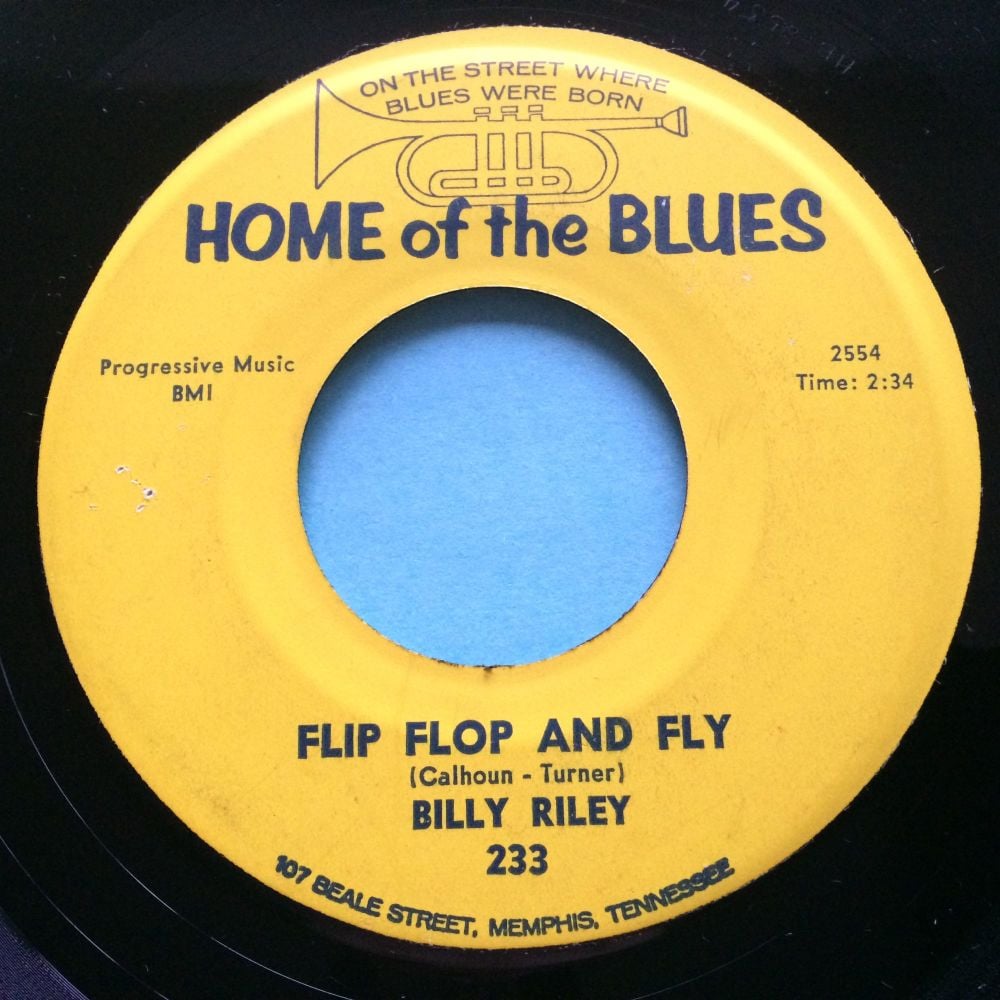 Billy Riley - Flip Flop and Fly - Home of the Blues - Ex