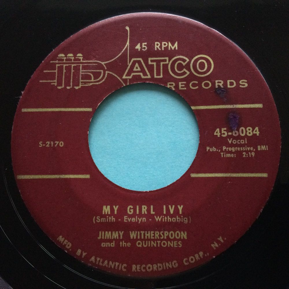 Jimmy Witherspoon - My Girl Ivy - Atco - Ex-