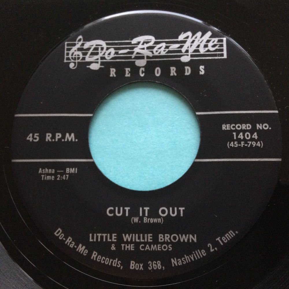 Little Willie Brown & The Cameos - Cut it out - Do-Ra-Me - Ex