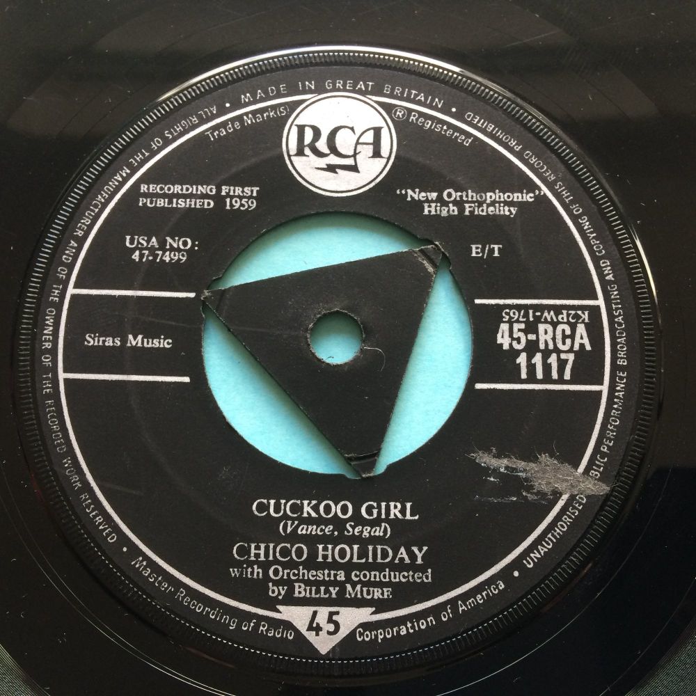 Chico Holiday - Cuckoo Girl - U.K. RCA - VG+