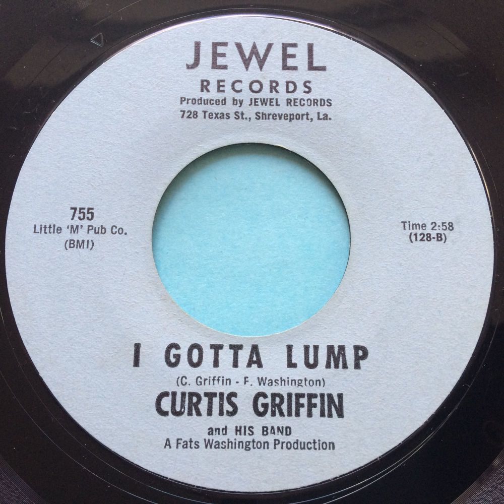 Curtis Griffin - I gotta lump - Jewel promo - VG+