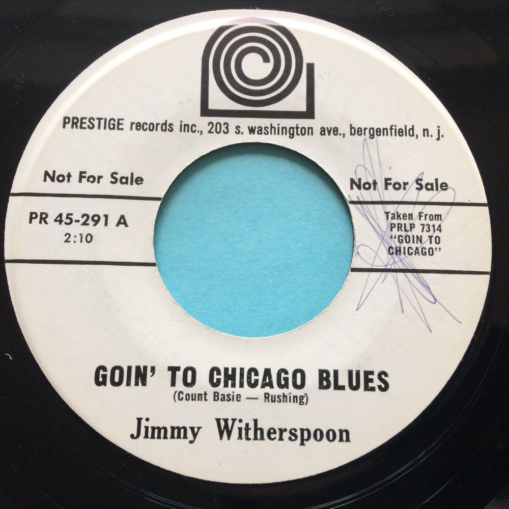 Jimmy Witherspoon - Goin' to Chicago blues - Prestige promo - Ex