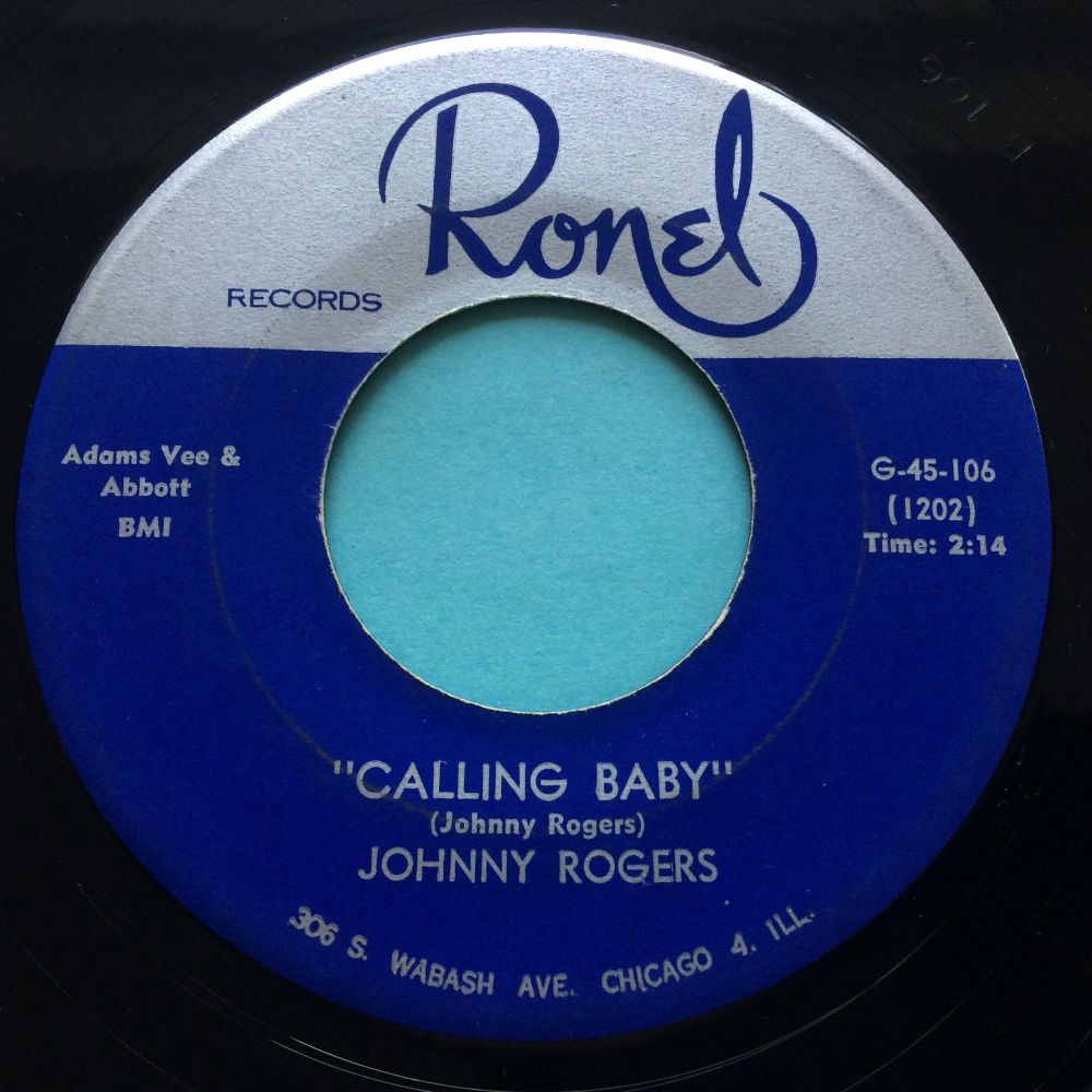 Johnny Rogers - Calling Baby - Ronel - Ex-