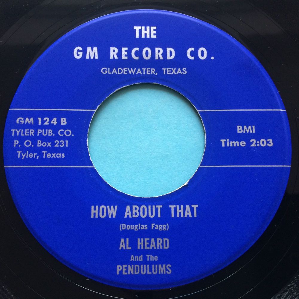 Al Heard & Pendulums - How about that - GM - Ex-