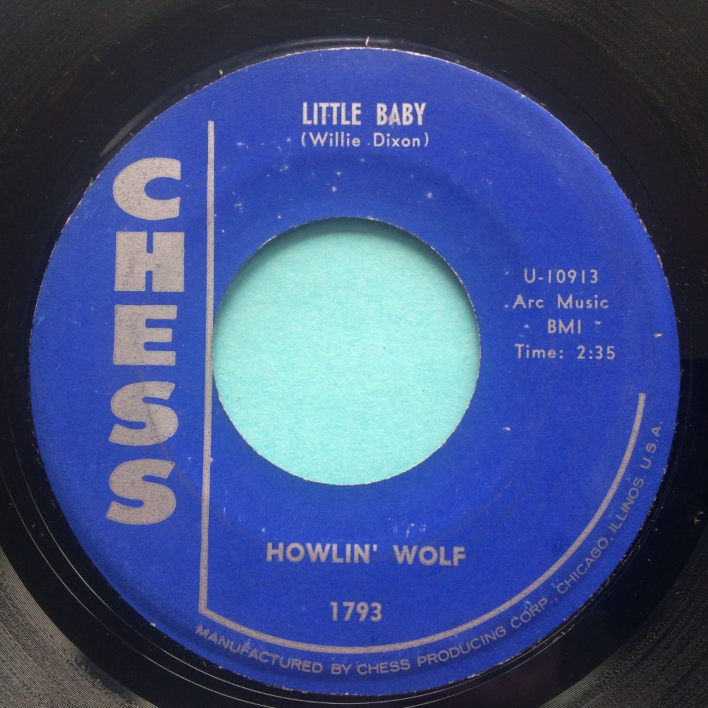 Howlin' Wolf - Little Girl b/w Down in the bottom - Chess - Ex-
