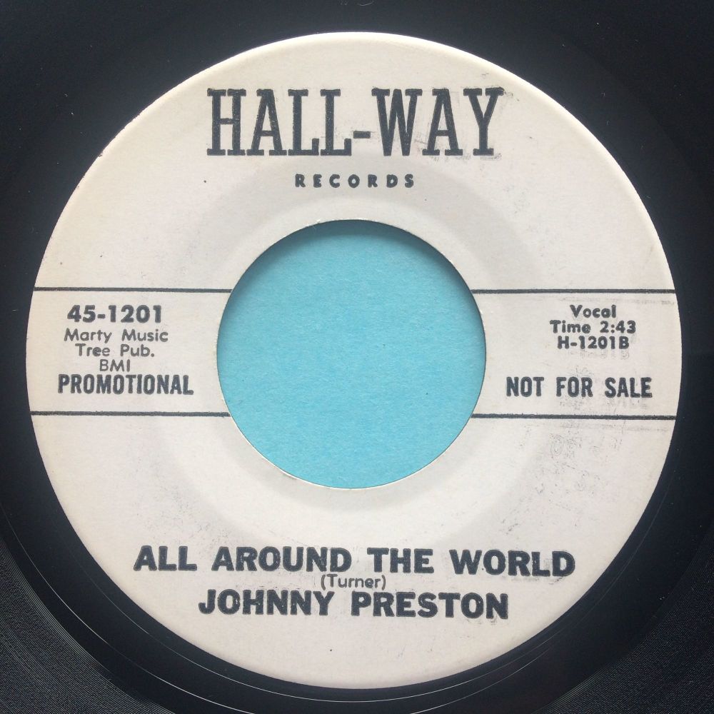 Johnny Preston - All around the world - Hall-way promo - Ex-