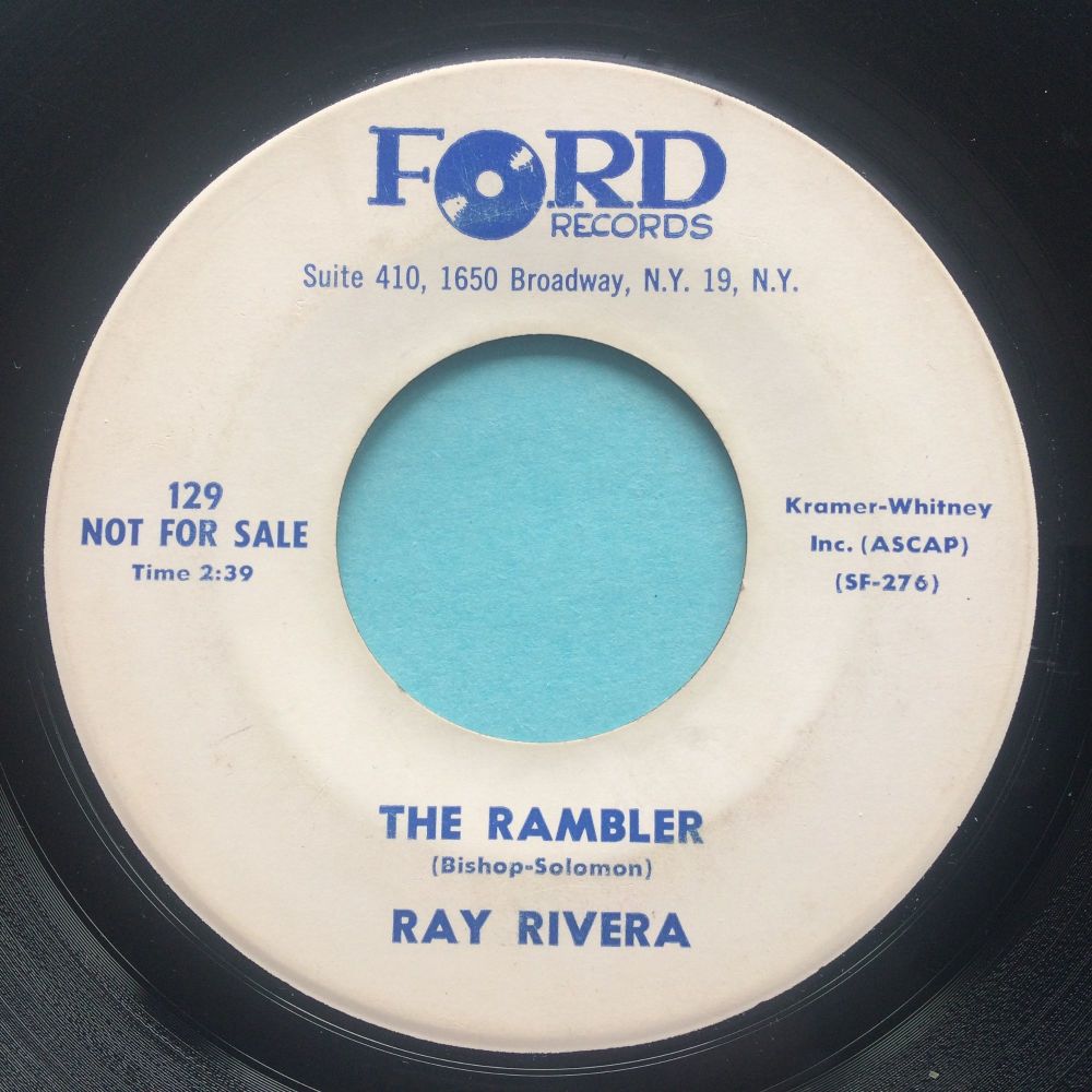 Ray Rivera - The Rambler - Ford promo - VG+