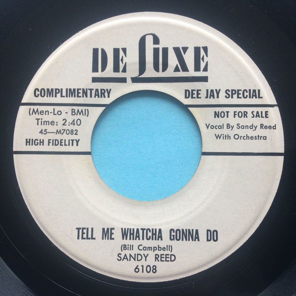 Sandy Reed - Tell me whatcha gonna do - Deluxe promo - Ex