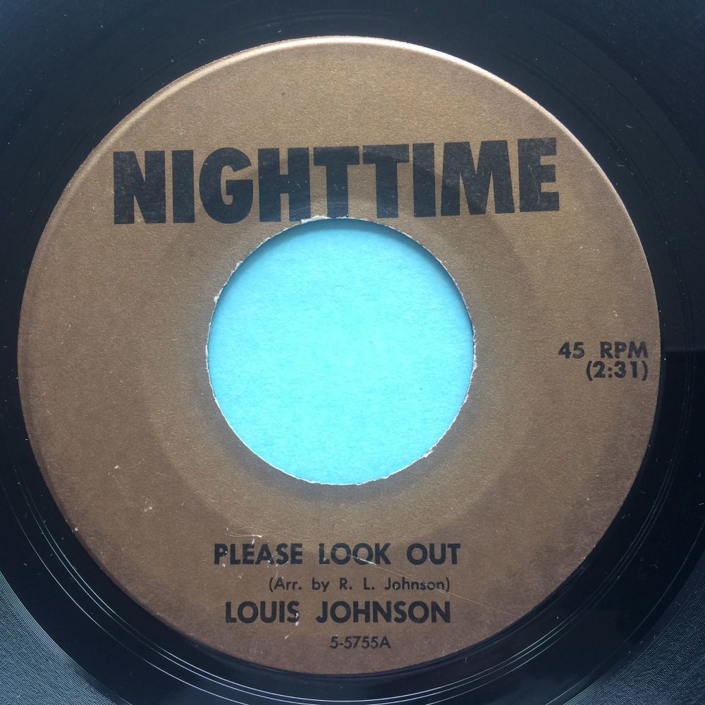 Louis Johnson - Please Look Out - Nighttime - VG+