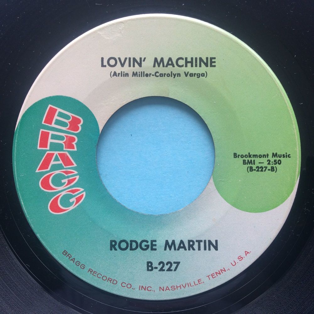 Rodge Martin - Lovin' machine - Bragg - Ex-