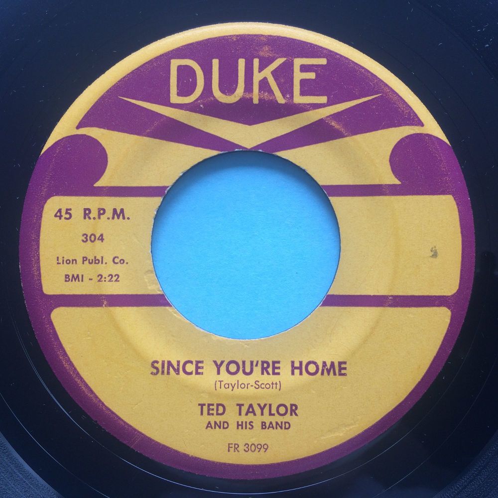 Ted Taylor - Since you're home - Duke - Ex-