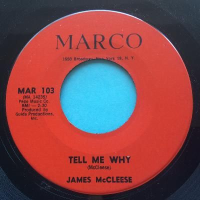 James McCleese - Tell me why - Marco - Ex