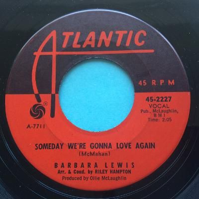 Barbara Lewis - Someday gonna love again - Atlantic - Ex-