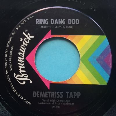 Demetriss Tapp - Ring dang doo - Brunswick - Ex-