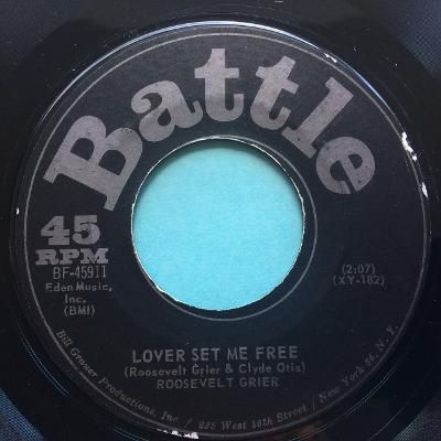 Roosevelt Grier - Lover set me free - Battle - Ex