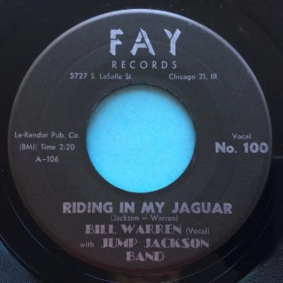 Bill Warren - Riding in my Jaguar - Fay - Ex-