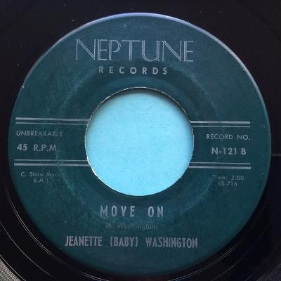 Jeanette Baby Washington - Move on - Neptune - Ex- (swol , slight label wear))