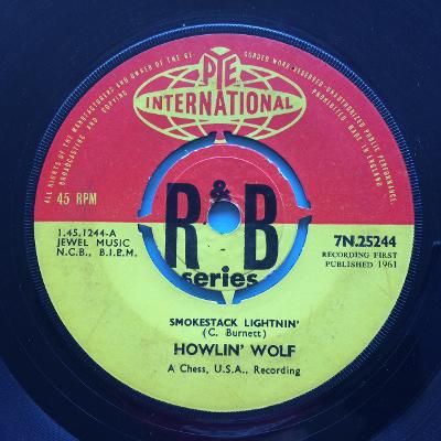 Howlin' Wolf - Smokestack Lightnin' - UK Pye International R&B Series - VG+ ( swol )