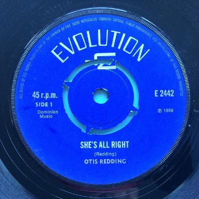 Otis Redding - She's all right - U.K. Evolution - Ex-